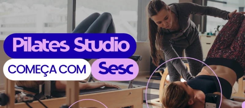 Estudio de Pilates ( Segunda, Quarta e Sexta | 10h  | a partir de 15 anos )