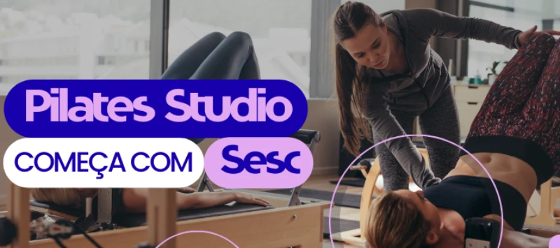 Estudio de Pilates ( Segunda, Quarta e Sexta | 12h | a partir de 15 anos )