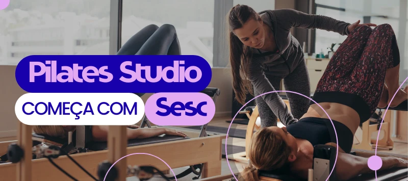 Studio Pilates 2X (terça e quinta | 19h | A partir de 15 anos)