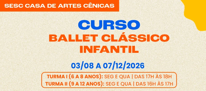 Ballet Infantil II (Seg e Qua | 16h às 17h | 09 a 12 anos)