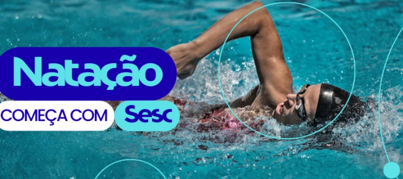 Natação (Segunda, Quarta e Sexta | 18h | 15 anos em diante)