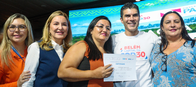 Sesc no Pará esteve presente na certificação do Capacita COP