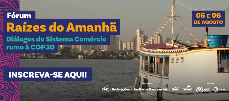 Fórum Raízes do Amanhã marcará os 100 dias para a COP30 
