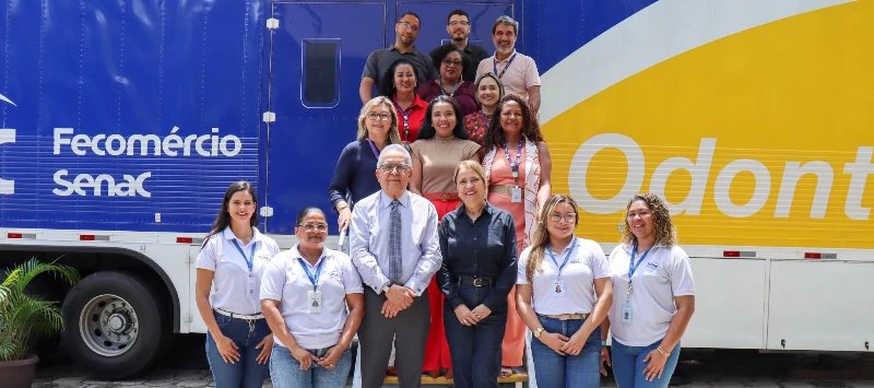 Sesc no Pará recebe nova Unidade Odontológica Móvel e amplia atendimento em saúde bucal