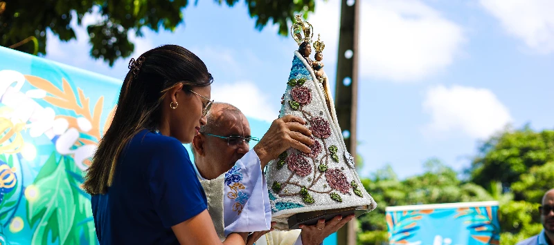 Imagem Peregrina visita Sesc em Ananindeua em calendário oficial